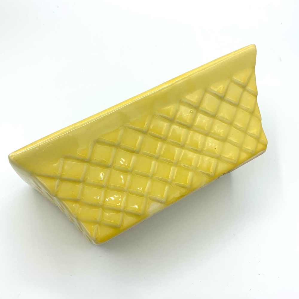 Vintage Yellow McCoy Planter